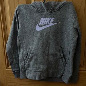 Nike Gray Kids Hoodie